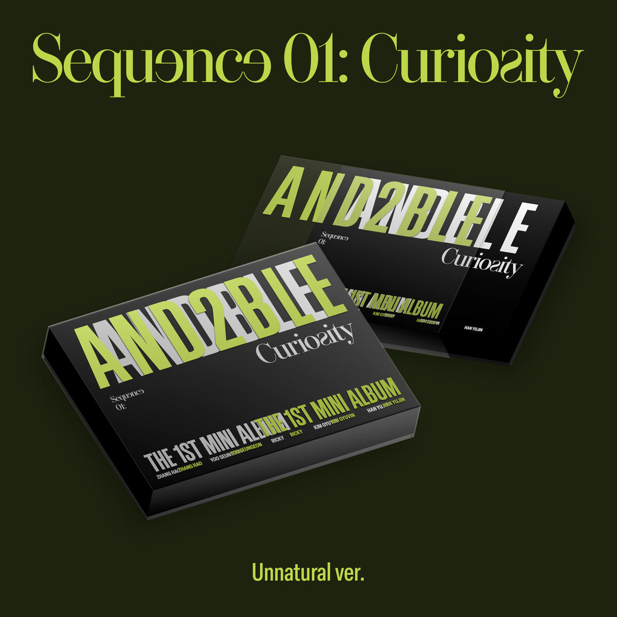 AND2BLE | 앤더블 | 1st Mini Album [ SEQUENCE 01: CURIOSITY ]