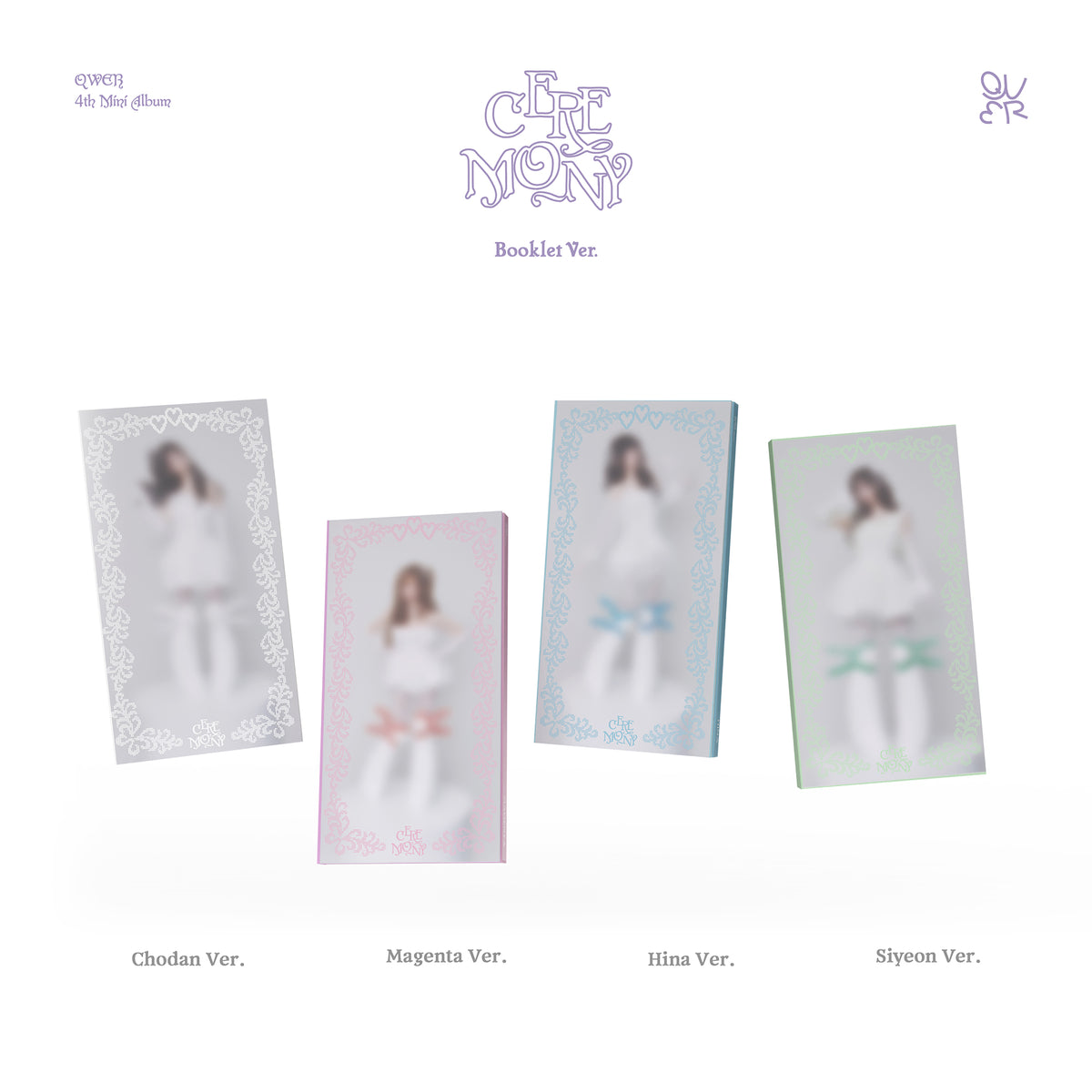 QWER | 최애의 아이들 | 4th Mini Album [ CEREMONY ] Booklet Ver