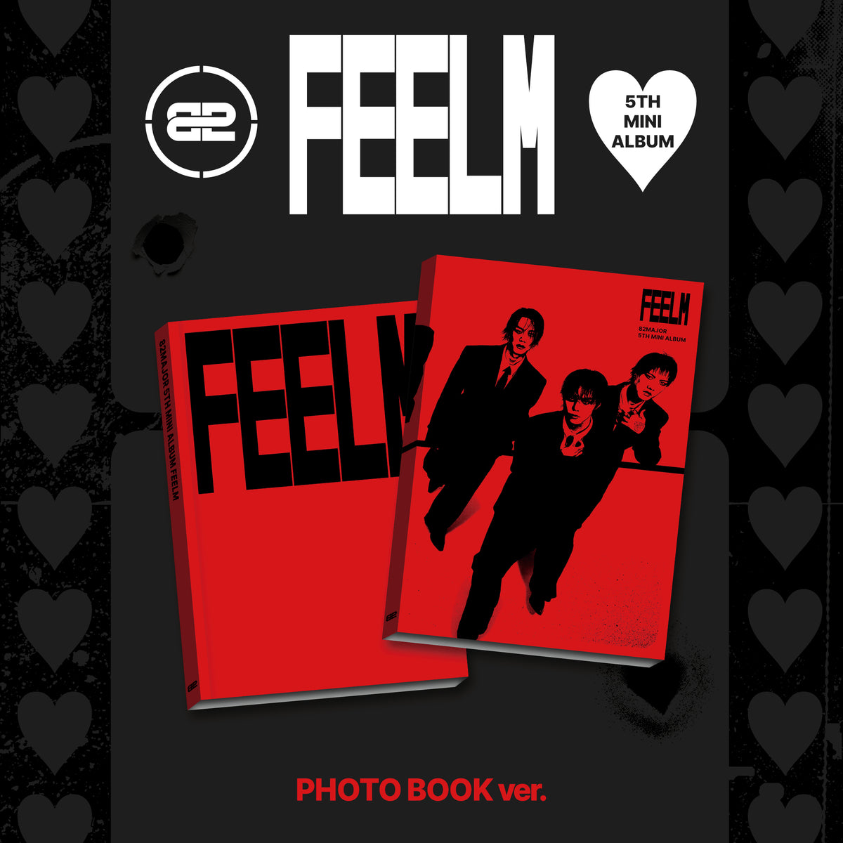 82MAJOR | 82메이저 | 5th Mini Album [ FEELM ] Photobook Ver