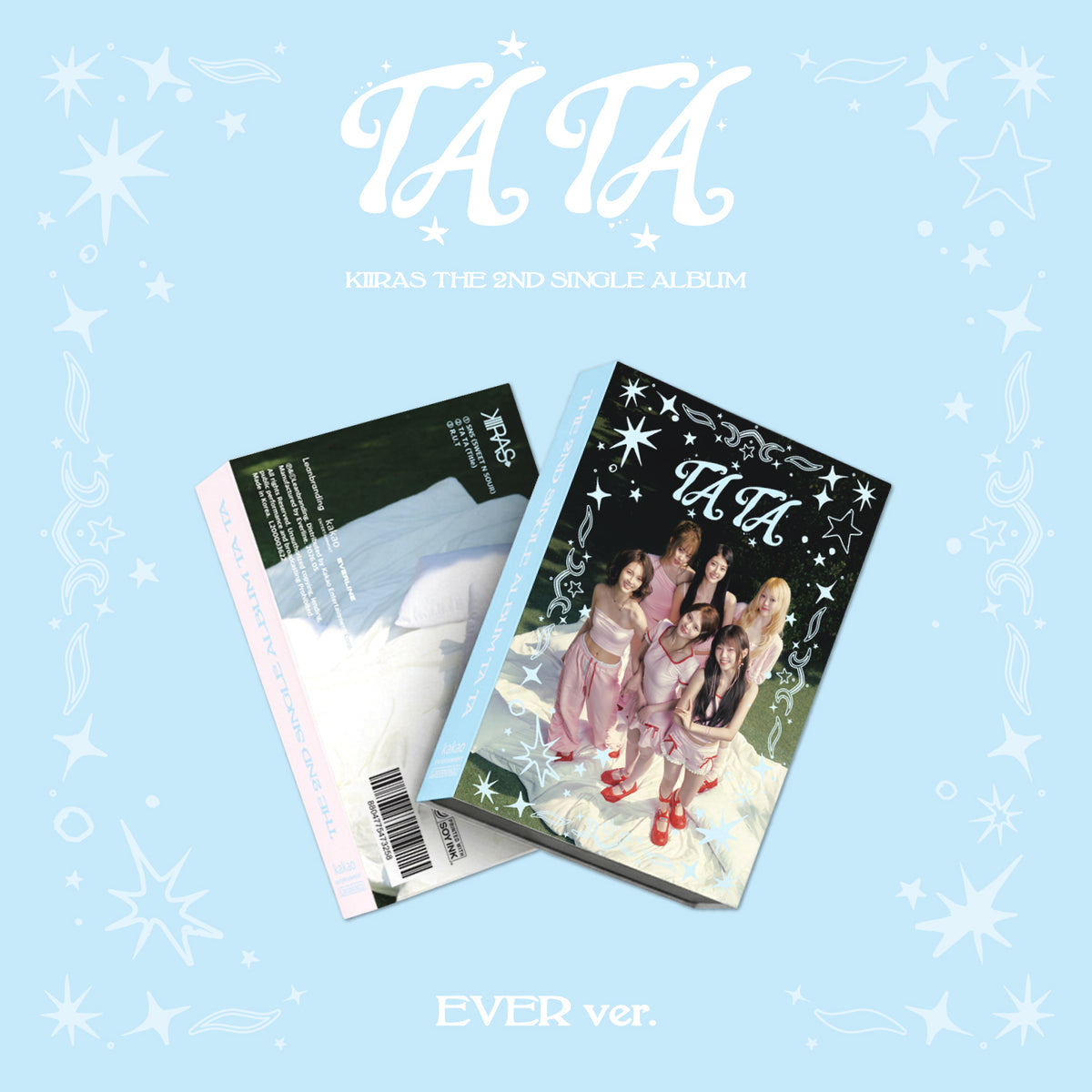 KIIRAS | 키라스 | 2nd Single Album [ TA TA ] Ever Ver