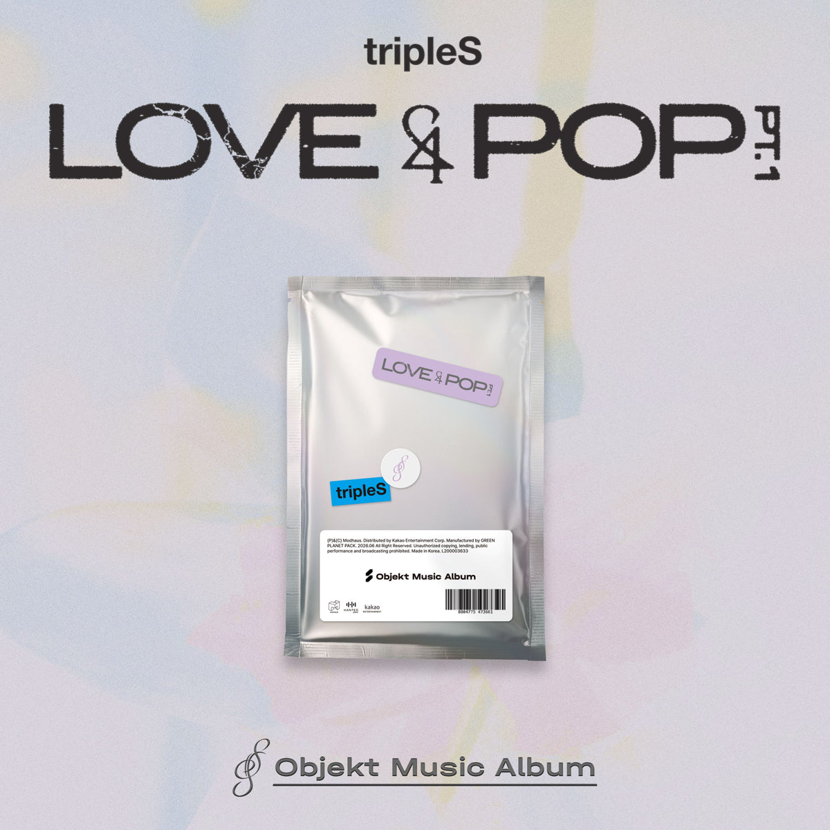 tripleS | 트리플에스 | [ LOVE&POP pt.1 ] Objekt Music Album Ver
