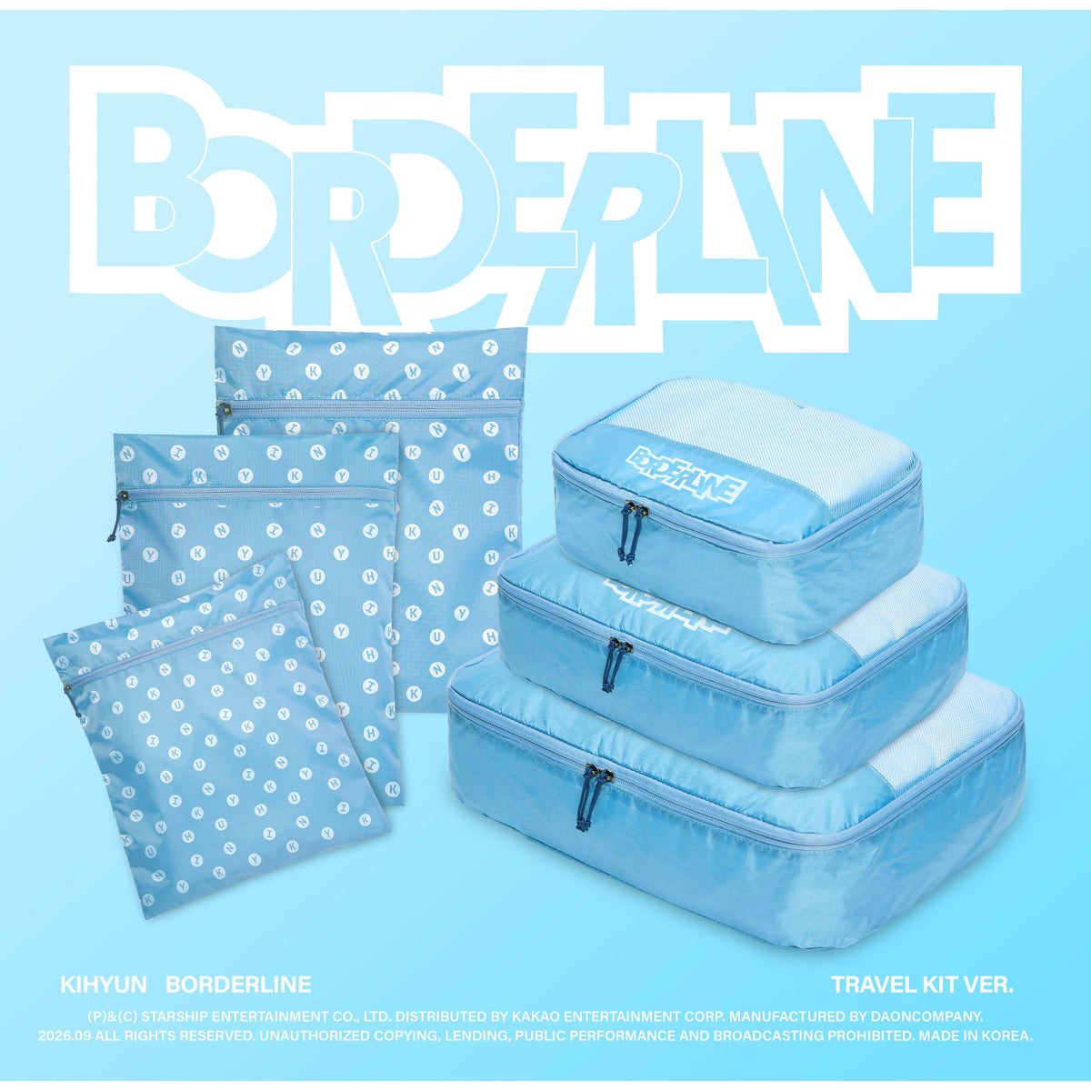 KIHYUN | 기현 | EP Album [ BORDERLINE ] Travel Kit Ver