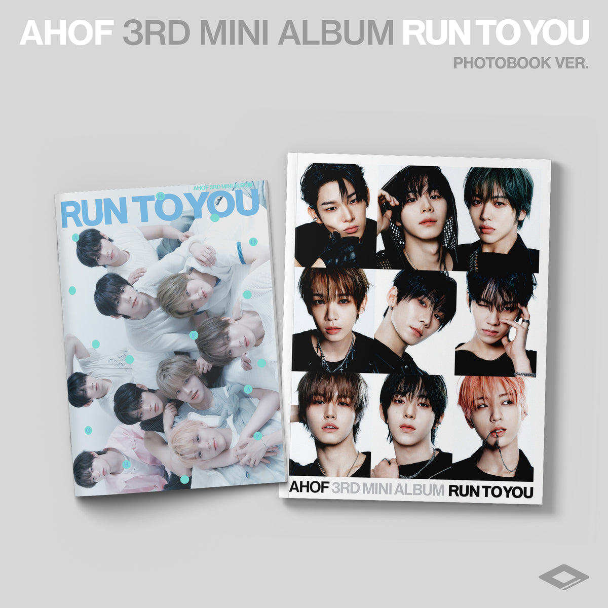AHOF | 아홉 | 3rd Mini Album [ RUN TO YOU ] Photobook Ver