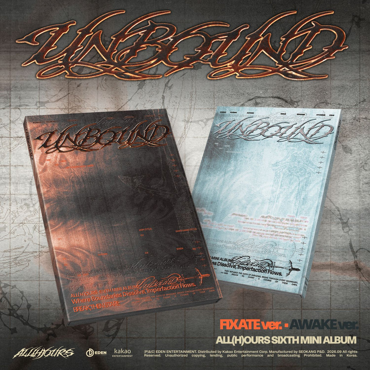 ALL (H)OURS | 올아워즈 | 6th Mini Album [ UNBOUND ]