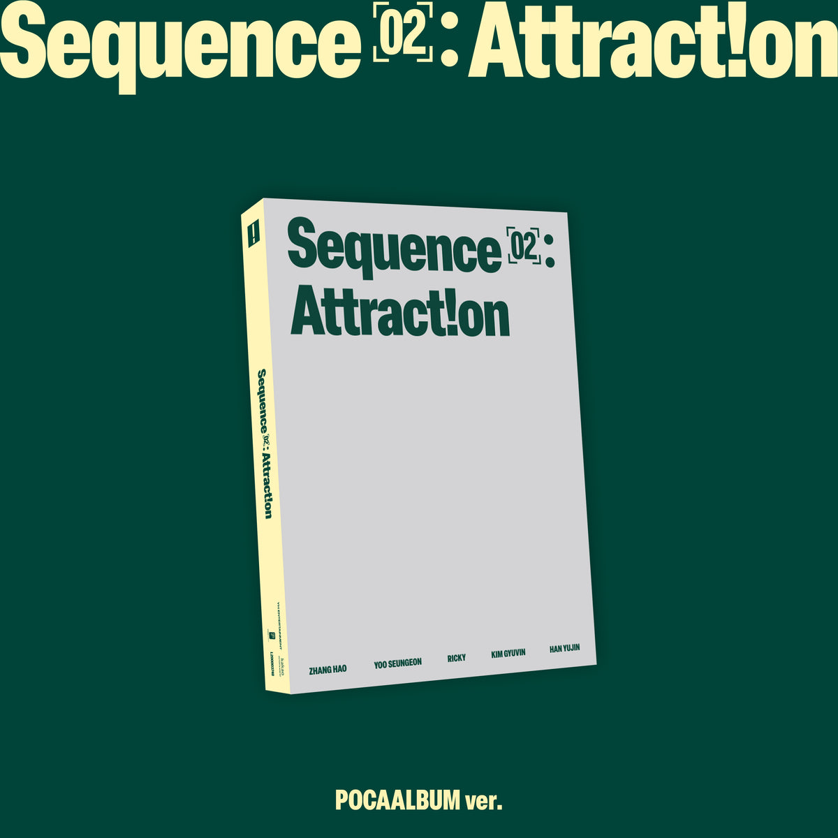 AND2BLE | 앤더블 | 2nd Mini Album [ SEQUENCE 02: ATTRACTION ] Poca Album Ver
