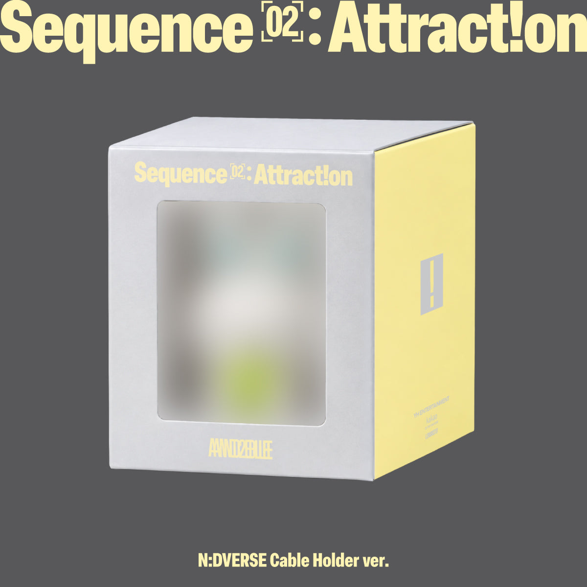 AND2BLE | 앤더블 | 2nd Mini Album [ SEQUENCE 02: ATTRACTION ] N:DVERSE CABLE HOLDER Ver (Random)