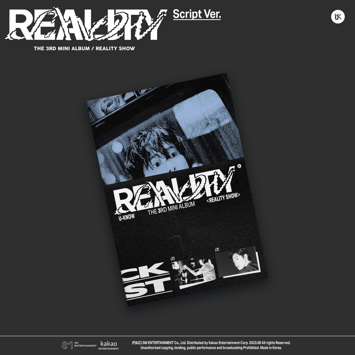 U-KNOW | 유노윤호 | 3rd Mini Album [REALITY SHOW] (SCRIPT Ver.)