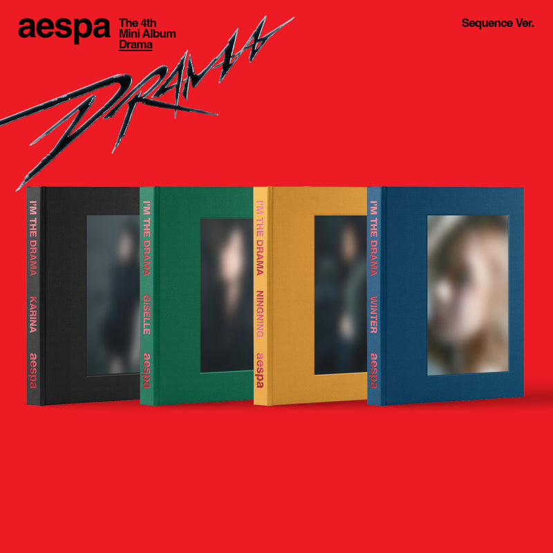 AESPA | 에스파 | 4th Mini Album [ DRAMA ] Sequence Ver