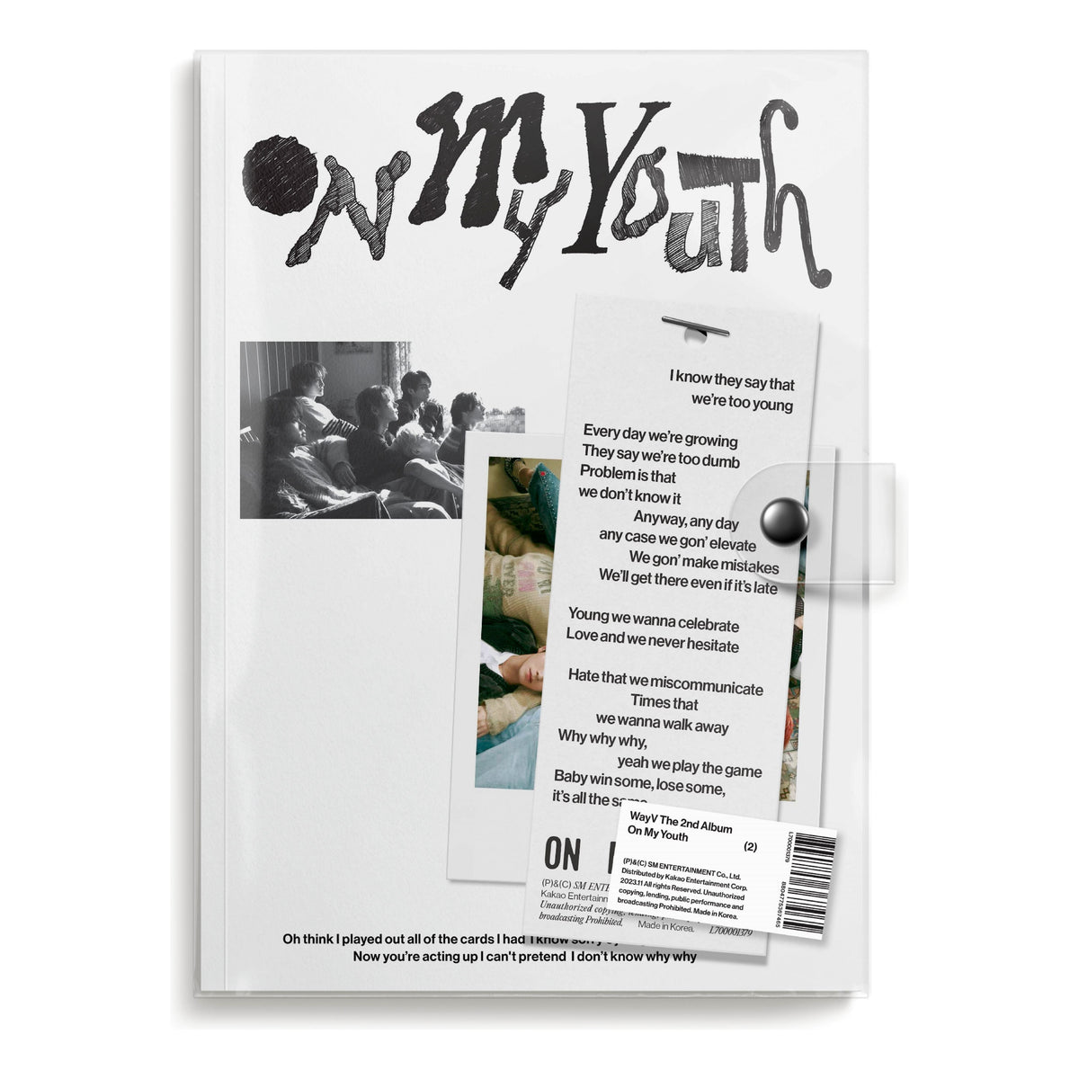 WayV | 웨이션브이 | 2nd Full Album [ ON MY YOUTH ] Diary Ver