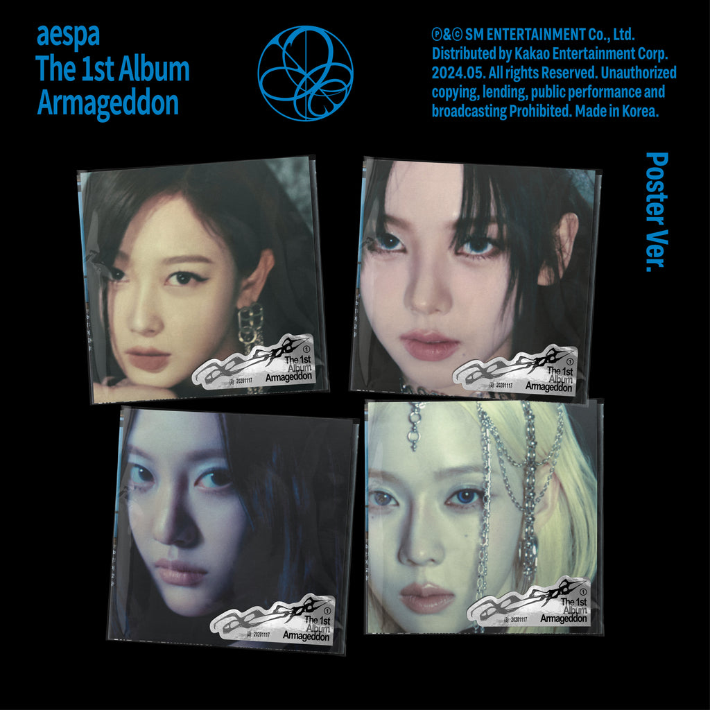 AESPA | 에스파 | 1st Album [ ARMAGEDDON ] Poster Ver – KPOP MUSIC TOWN