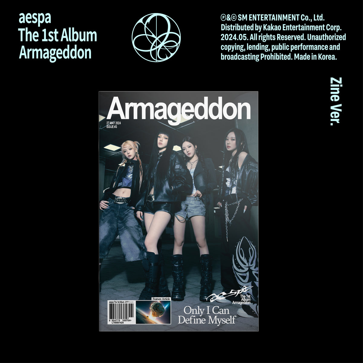 AESPA | 에스파 | 1st Album [ ARMAGEDDON ] Zine Ver