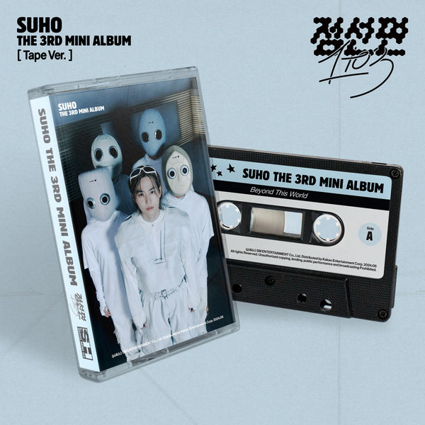 SUHO | 수호 | 3rd Mini Album [ 점선면 (1 to 3) ] Tape Ver