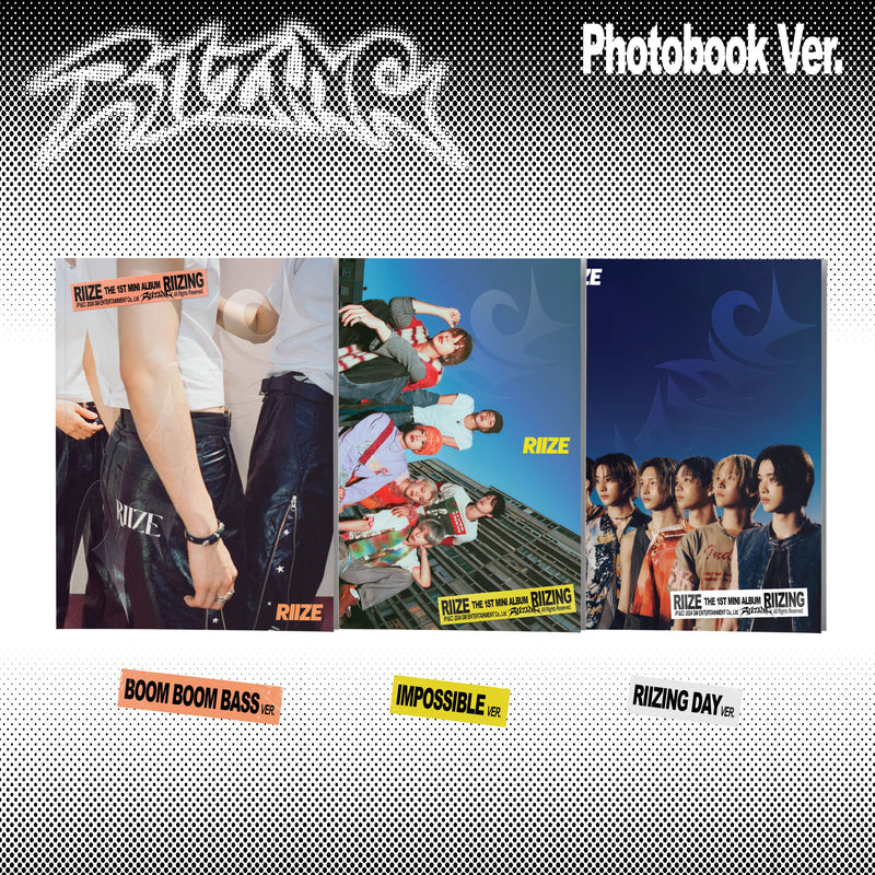 RIIZE | 라이즈 | 1st Mini Album [ RIIZING ] Photo Book Ver
