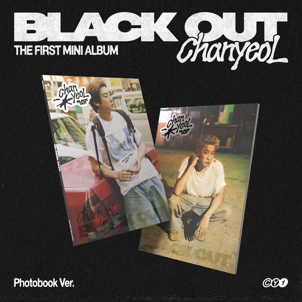 CHANYEOL | 찬열 | 1ST MINI ALBUM  [ BLACK OUT ] PHOTOBOOK VER