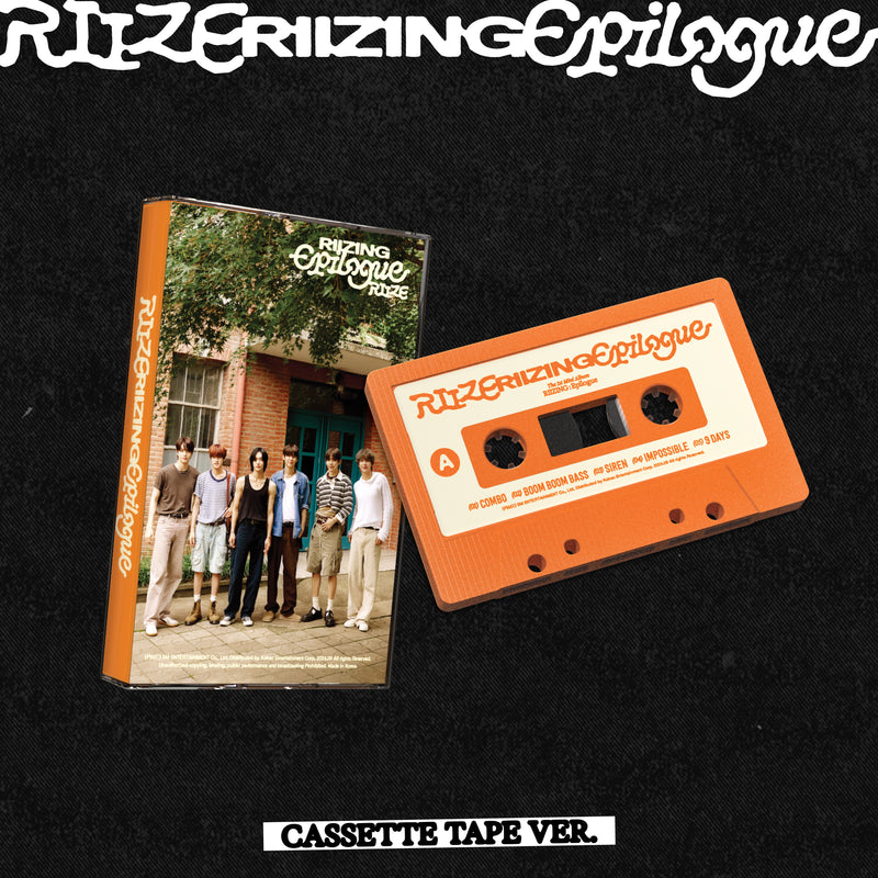 RIIZE | 라이즈 | 1st Mini Album [ RIIZING: EPILOGUE ] Cassette Tape Ver