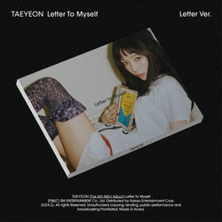 TAEYEON | 태연 | 6th Mini Album [ LETTER TO MYSELF ] LETTER VER