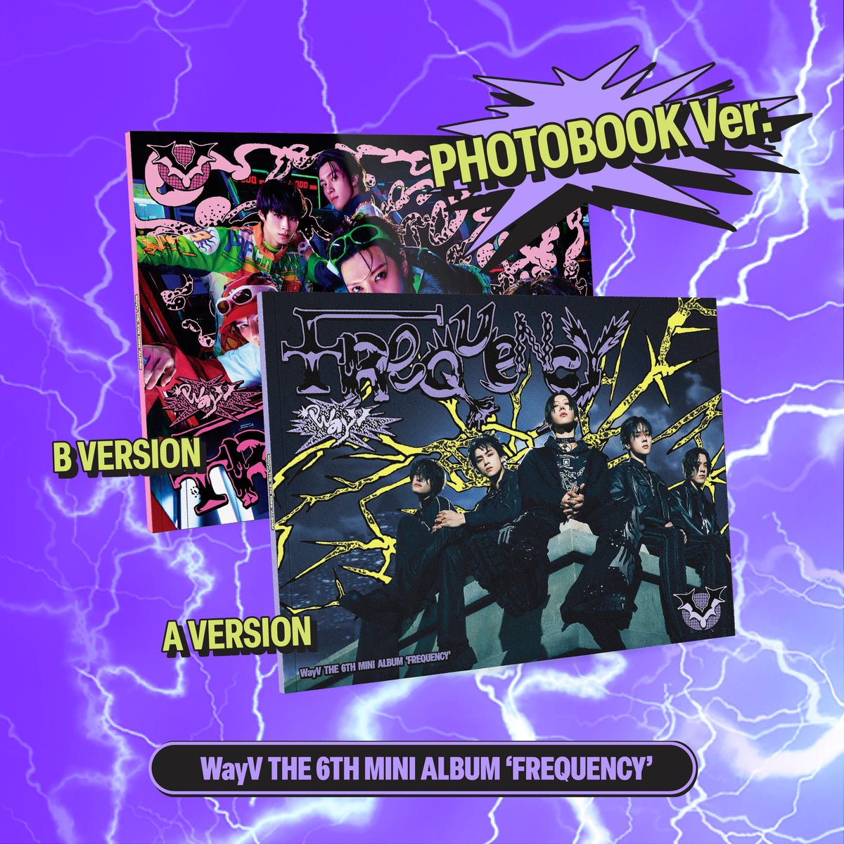 WAYV | 웨이션브이 | 6th Mini Album [ FREQUENCY ] PHOTOBOOK VER