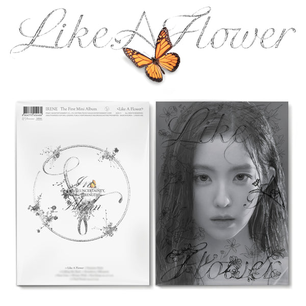 IRENE | 아이린 | 1st Mini Album [ LIKE A FLOWER ] Photo Book Ver + POB