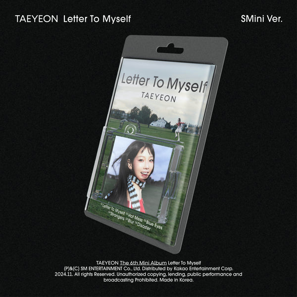 TAEYEON | 태연 | 6th Mini Album [ LETTER TO MYSELF ] SMini Ver