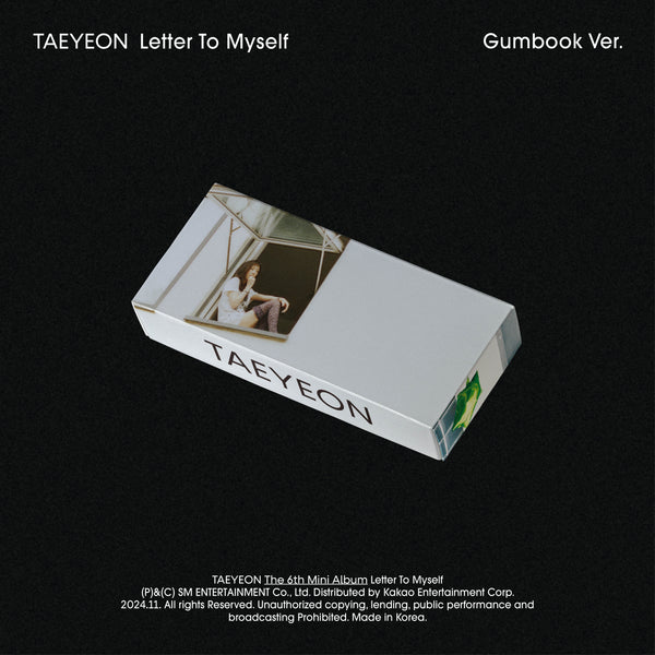 TAEYEON | 태연 | 6th Mini Album [ LETTER TO MYSELF ] Gumbook Ver