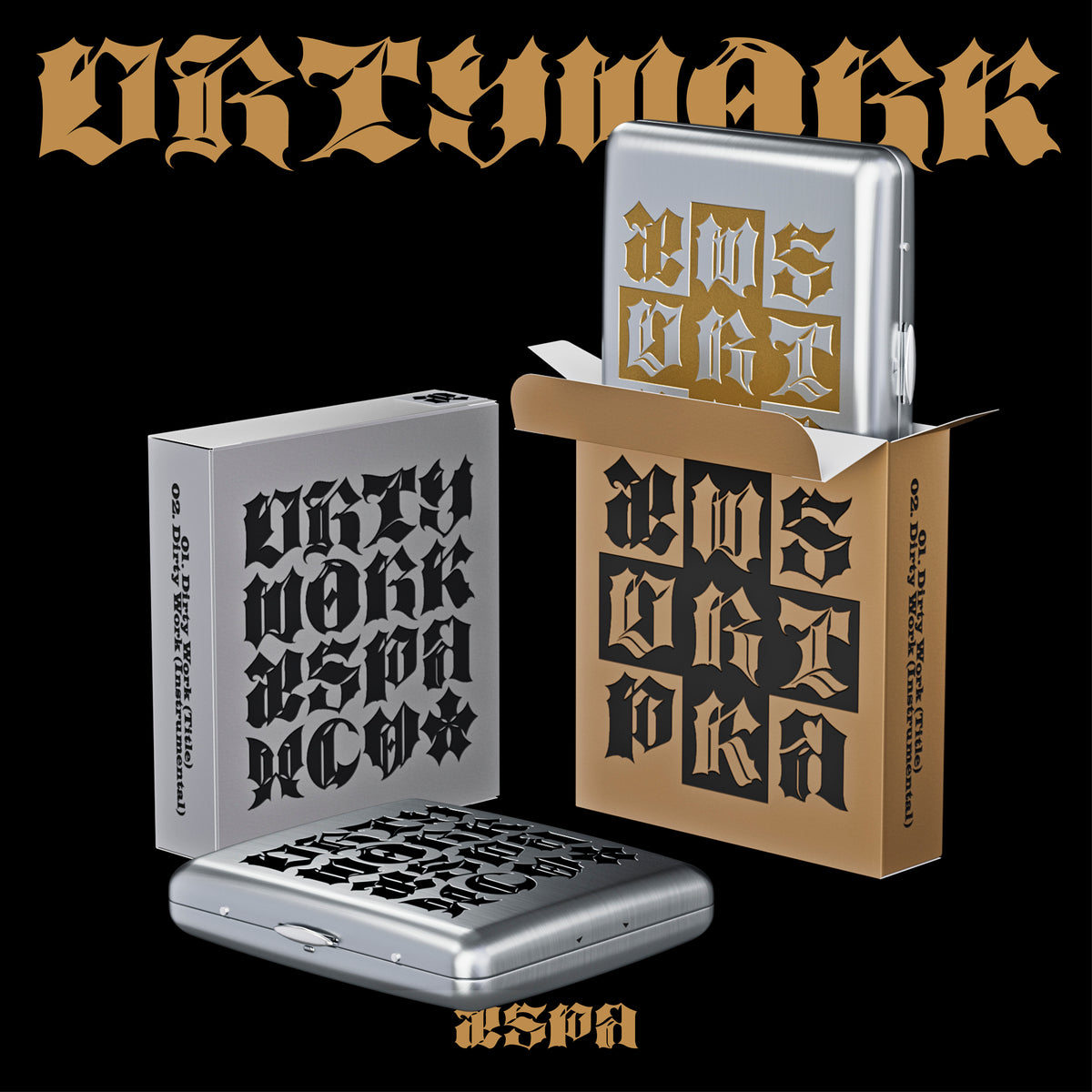 AESPA | 에스파 | Single Album [ DIRTY WORK ] Dirty Case Ver