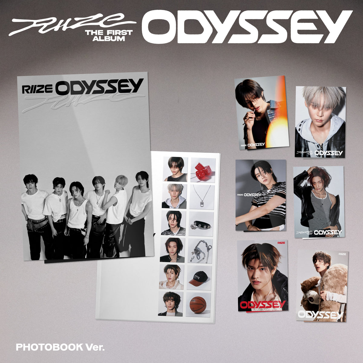 RIIZE | 라이즈 | 1st Full Album [ ODYSSEY ] Photobook Ver + APPLEMUSIC POB