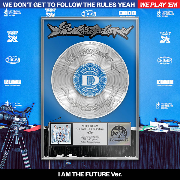 NCT DREAM | 엔시티 드림 | 5th Album [ GO BACK TO THE FUTURE ] I AM THE FUTURE Ver + APPLEMUSIC POBs