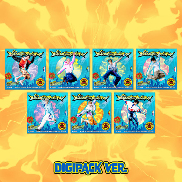 NCT DREAM | 엔시티 드림 | 5th Album [ GO BACK TO THE FUTURE ] Digipack Ver + APPLEMUSIC POBs