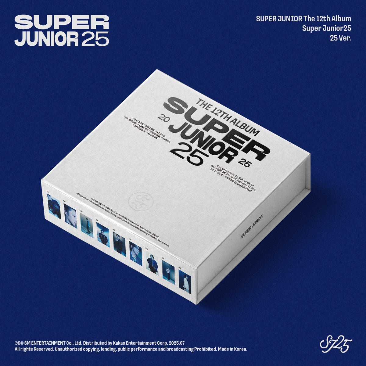 SUPER JUNIOR | 슈퍼주니어 | 12th Album [ SUPER JUNIOR25 ] 25 Ver