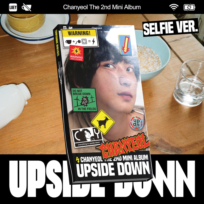 CHANYEOL | 찬열 | 2nd Mini Album [ UPSIDE DOWN ] Selfie Ver