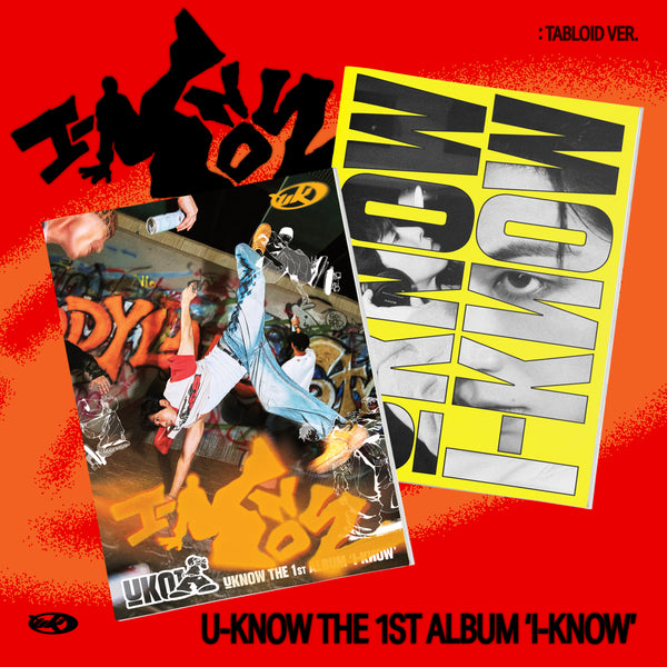 U-KNOW | 유노윤호 | 1st Full Album [ I-KNOW ] Tabloid Ver