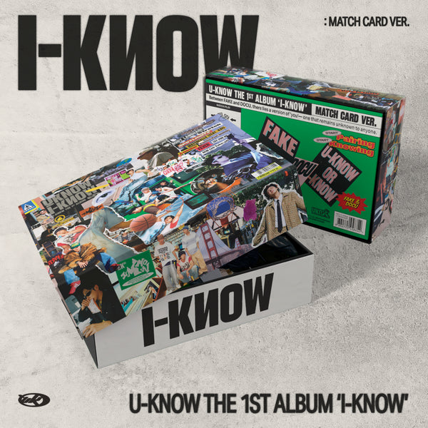 U-KNOW | 유노윤호 | 1st Full Album [ I-KNOW ] Match Card Ver