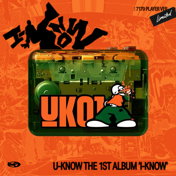 U-KNOW | 유노윤호 | 1st Full Album [ I-KNOW ] 7179 Player (Limited) Ver