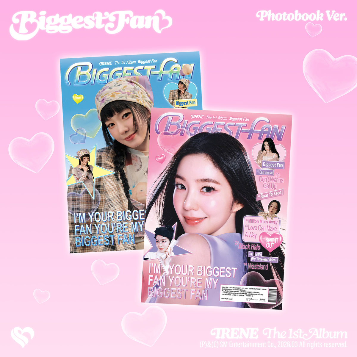 IRENE | 아이린 | 1st Album [ BIGGEST FAN ] Photobook Ver
