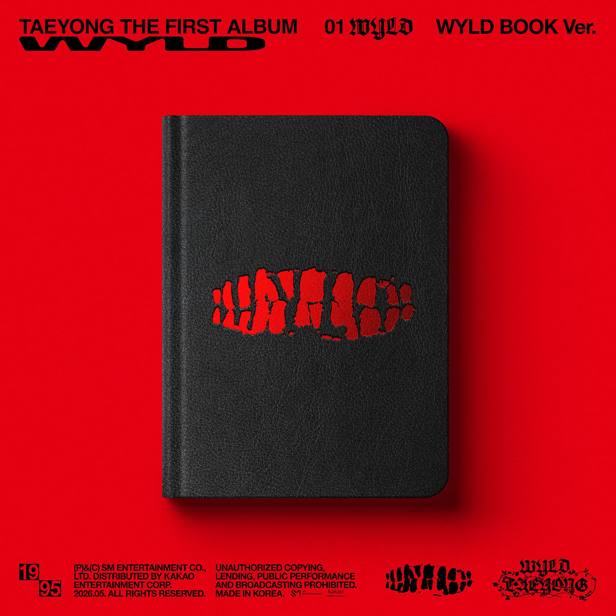 TAEYONG | 태용 | 1st Album [ WYLD ] Wyld Book Ver