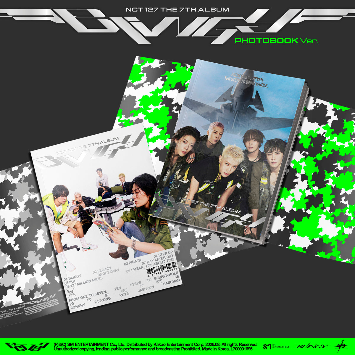 NCT 127 | 엔시티 127 | 7th Album [ BLINGY ] Photobook Ver