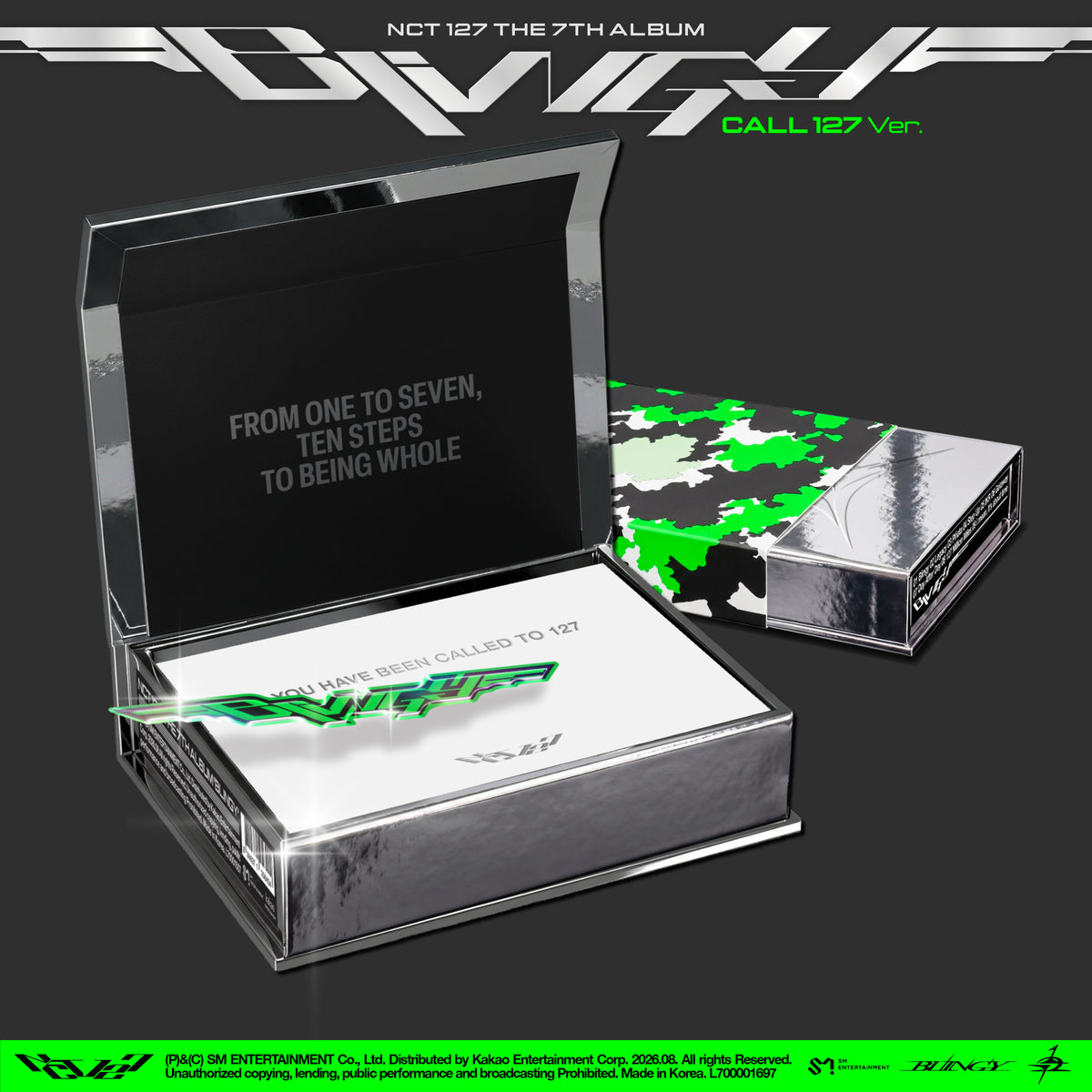 NCT 127 | 엔시티 127 | 7th Album [ BLINGY ] Call 127 Ver