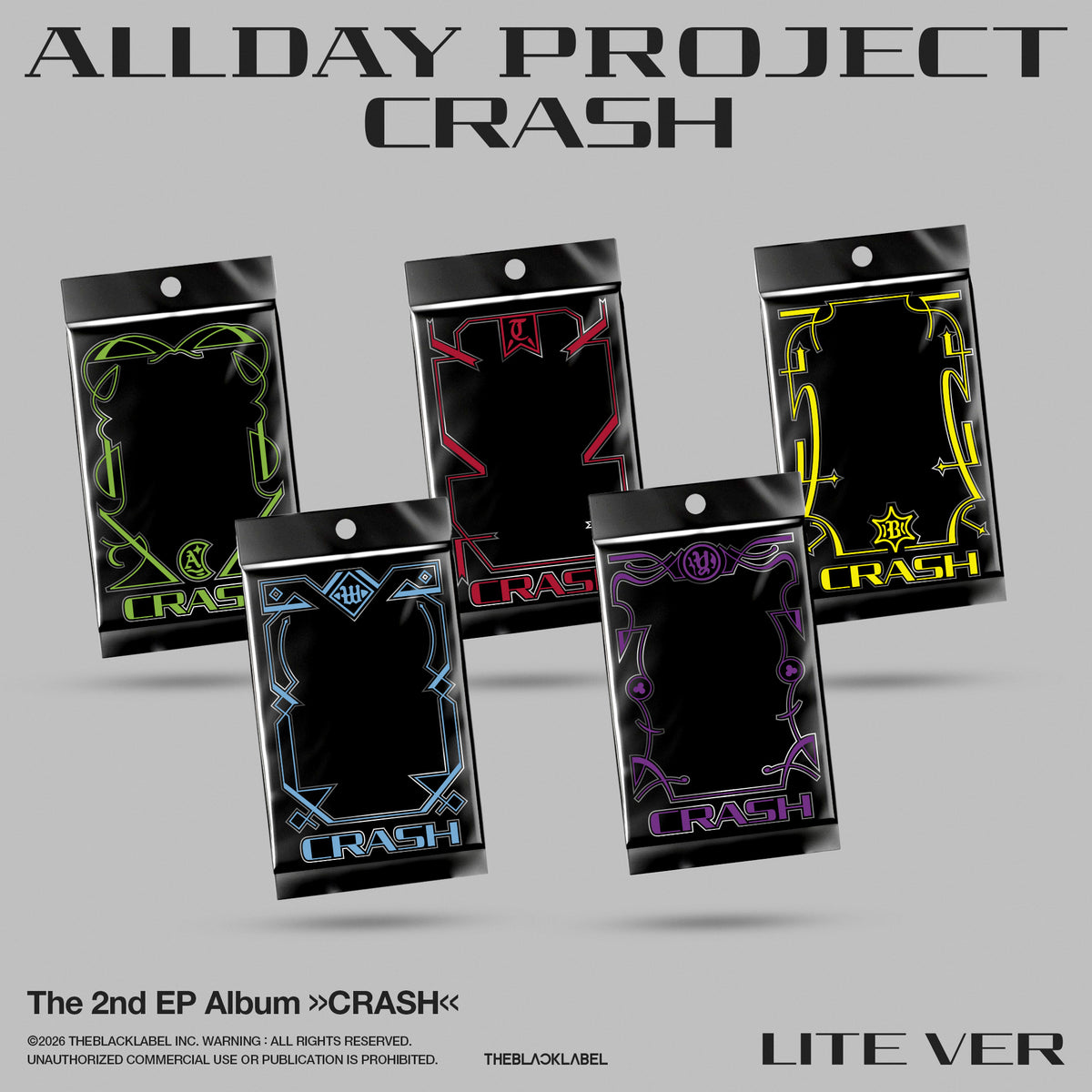 ALLDAY PROJECT | 올데이 프로젝트 | 2nd EP Album [ CRASH ] Lite Ver