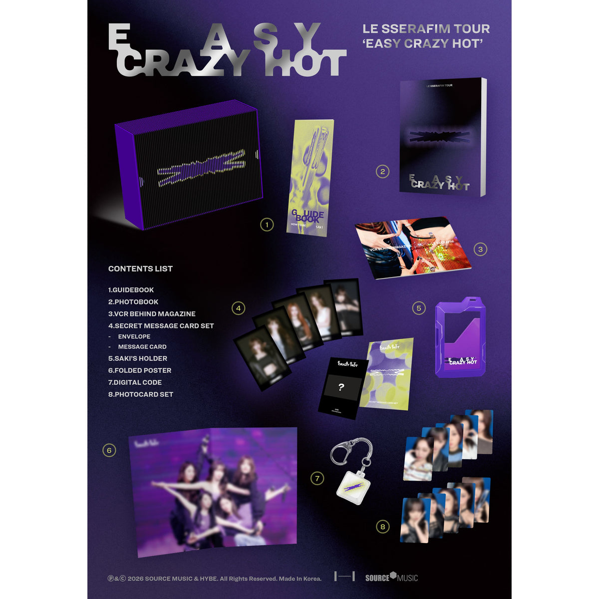 LE SSERAFIM | 르세라핌 | [ EASY CRAZY HOT ] ENCORE IN SEOUL DC