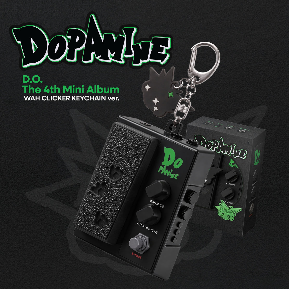 D.O. | 도경수 | 4th Mini Album [ DOPAMINE ] WAH Clicker Keychain Ver
