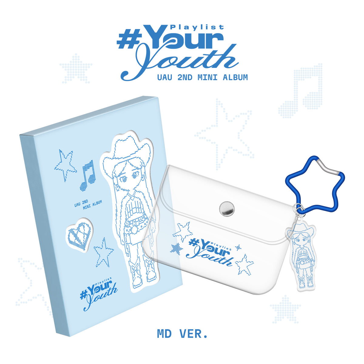 UAU | 유아유 | 2nd Mini Album [ PLAYLIST #YOUR YOUTH ] MD Ver