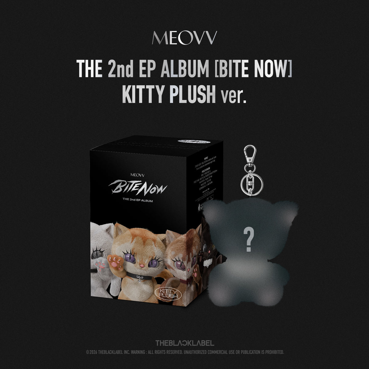 MEOVV | 미야오 | 2nd EP Album [ BITE NOW ] Kitty Plush Ver