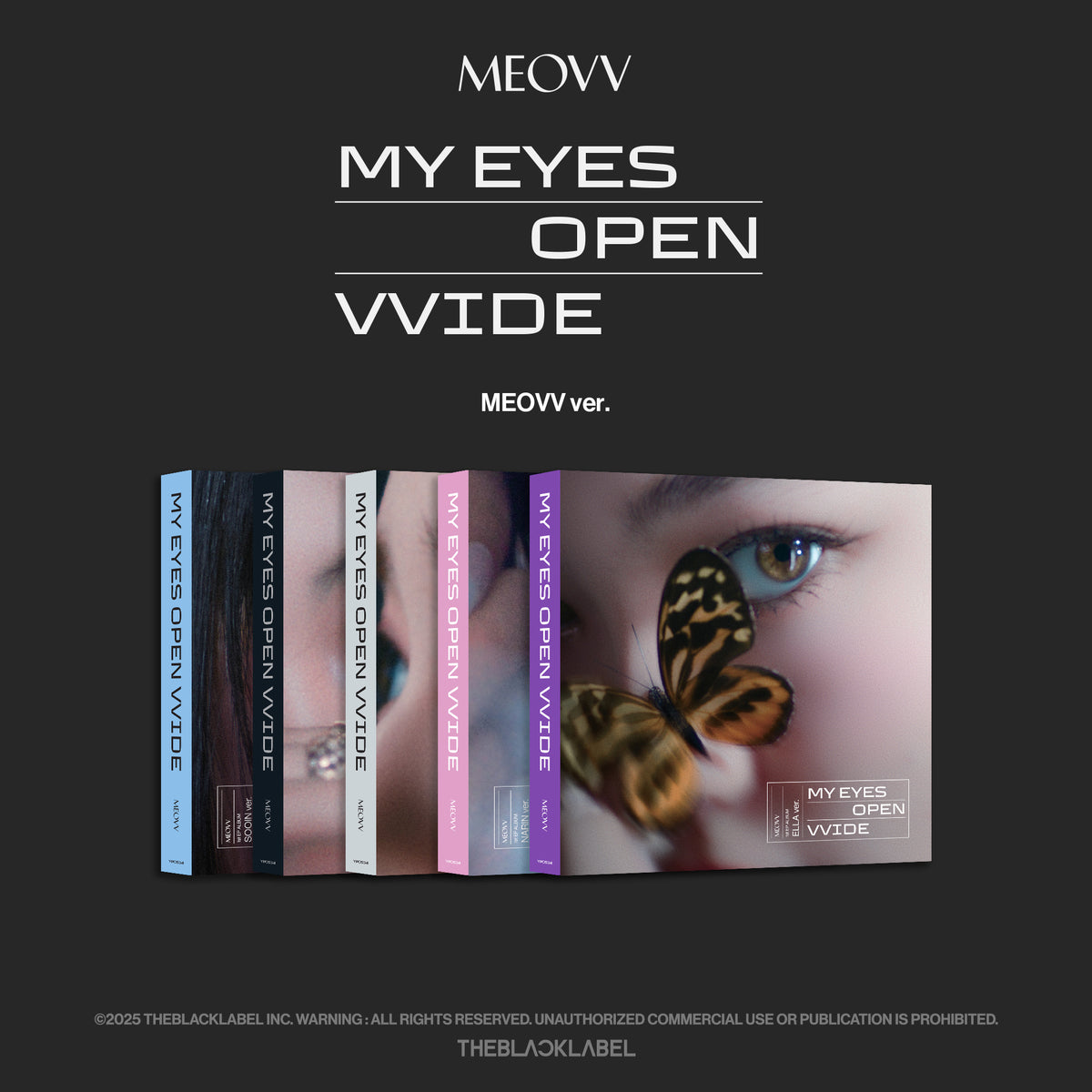 MEOVV | 미야오 | 1st EP Album [ MY EYES OPEN VVIDE ] Meovv Ver