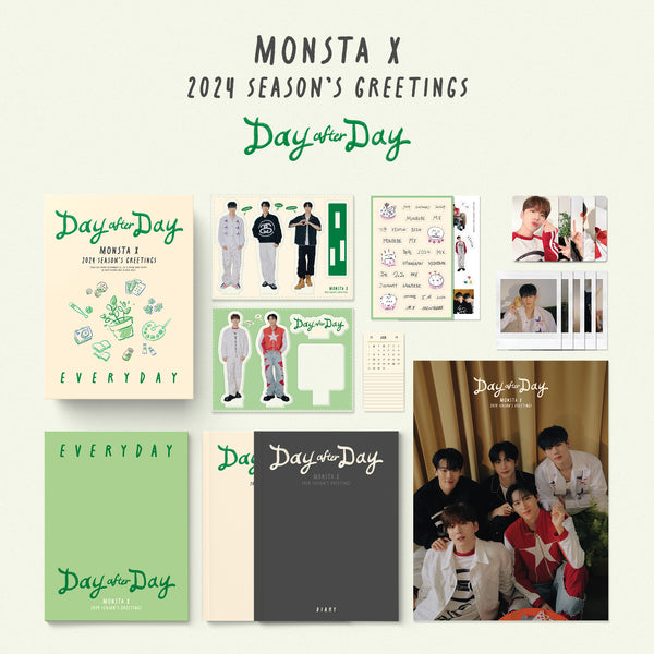 MONSTA X | 몬스타엑스 | 2024 SEASON'S GREETINGS [ DAY AFTER DAY ] Everyday Ver