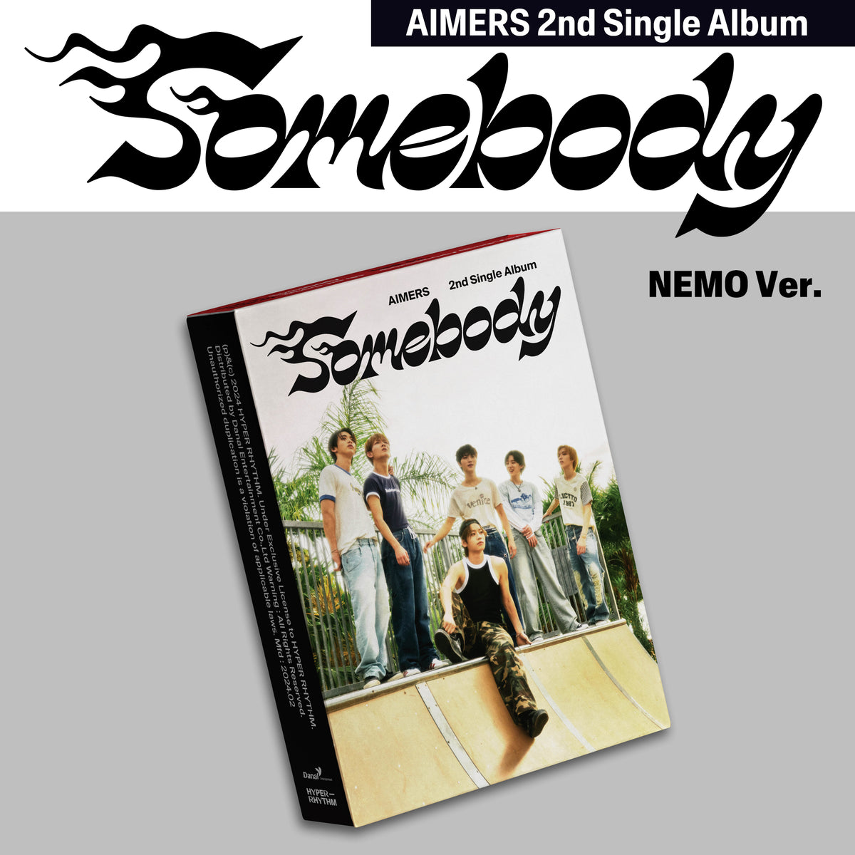 AIMERS | 에이머스 | 2nd Single [ SOMEBODY ] Nemo Ver