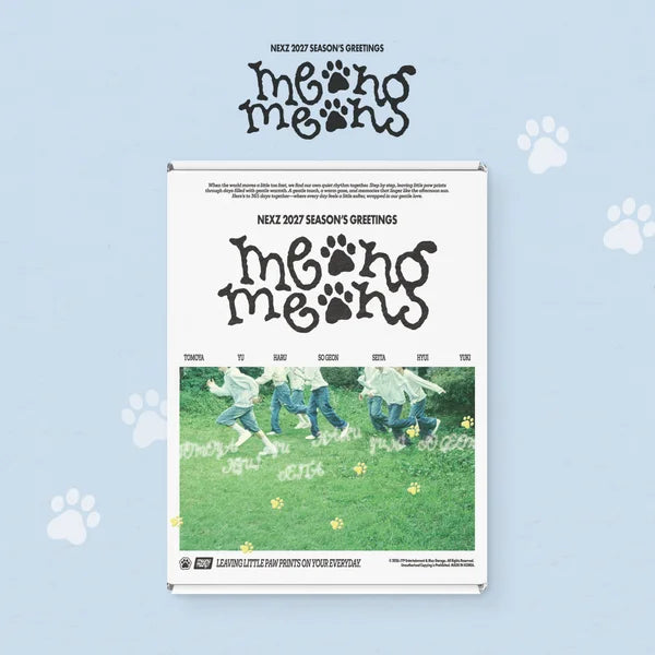 NEXZ | 넥스지 | 2027 SEASON'S GREETINGS [ MEONG MEONG ] + APPLEMUSIC POB