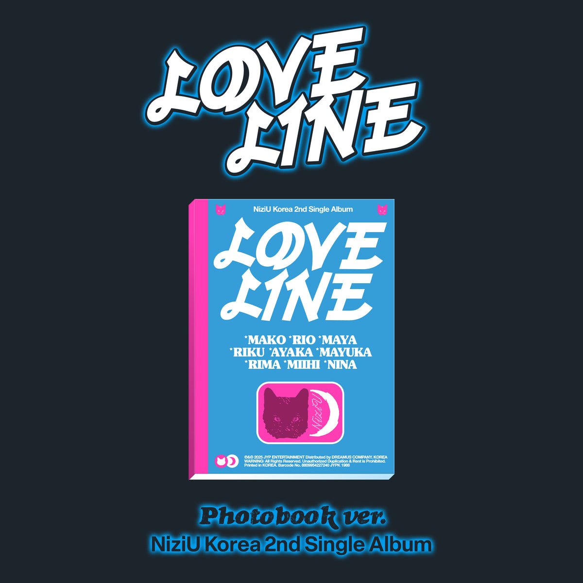 NIZIU | 니쥬 | 2nd Single Album [ LOVE LINE ]