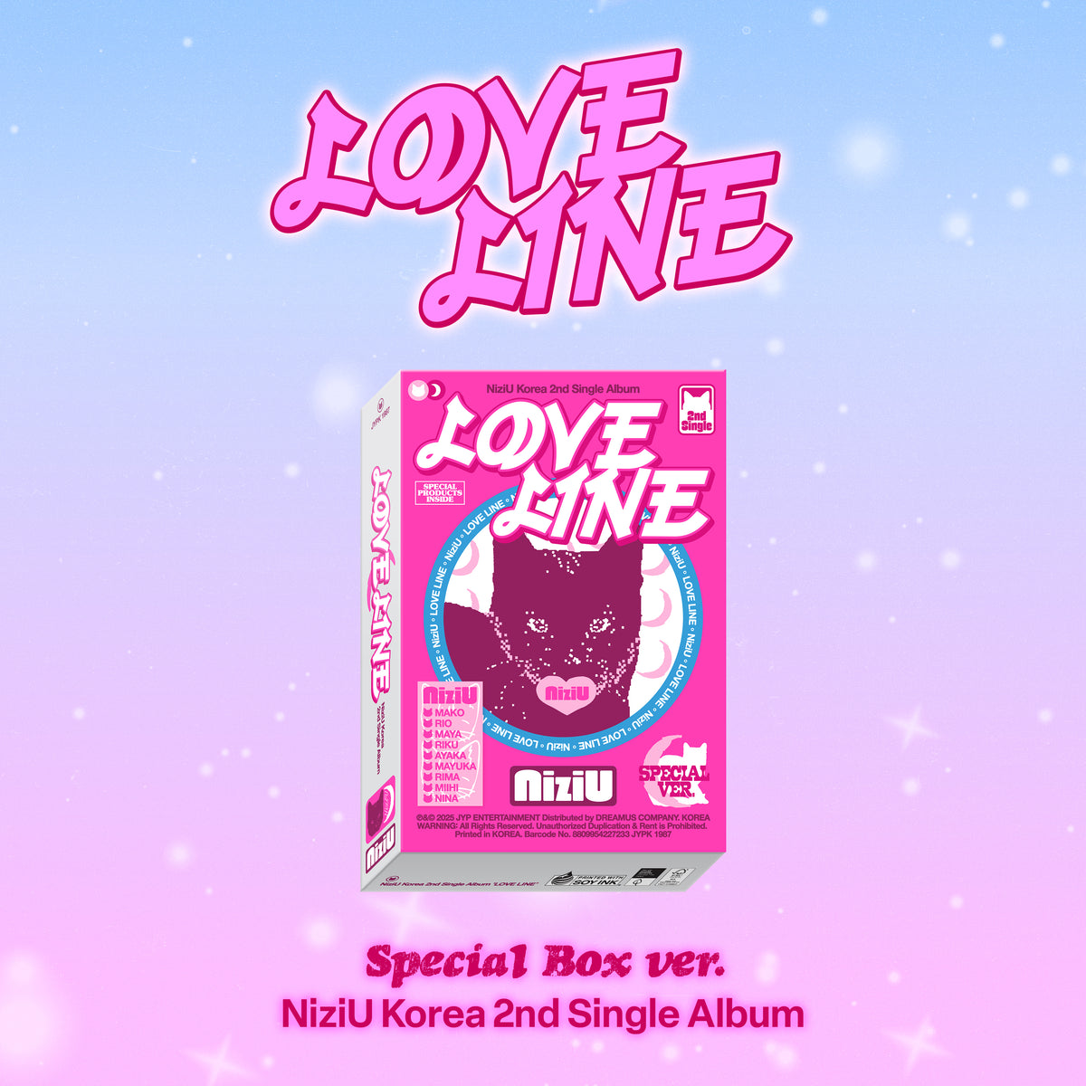 NIZIU | 니쥬 | 2nd Single Album [ LOVE LINE ] Special Box Ver