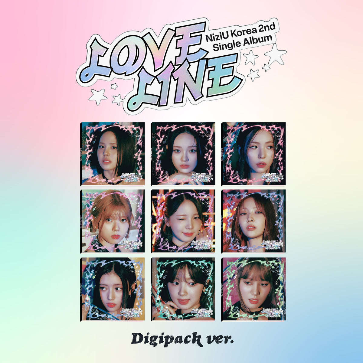 NIZIU | 니쥬 | 2nd Single Album [ LOVE LINE ] Digipack Ver