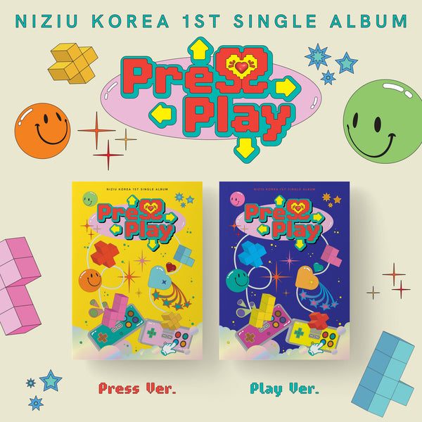 NiziU | 니쥬 | 1st Single Album [ PRESS PLAY ] (Standard Ver.)